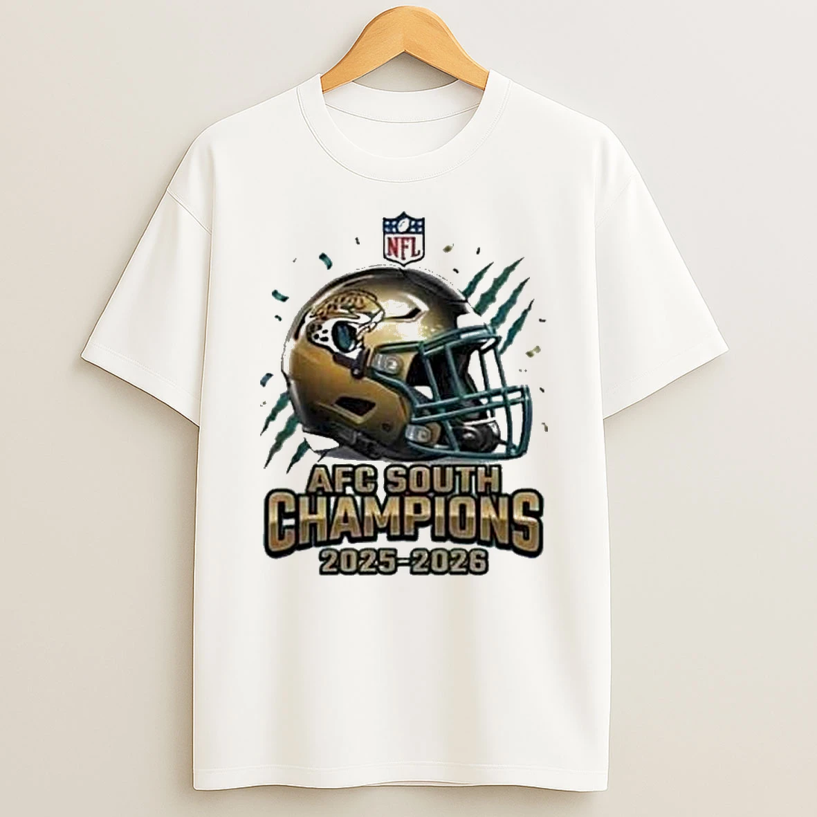 Jacksonville Jaguars Afc South Champions 2025 2026 First Division Title Since 2022 13 4 Record Liam Coen Trevor Lawrence Everbank Stadium T Shirt