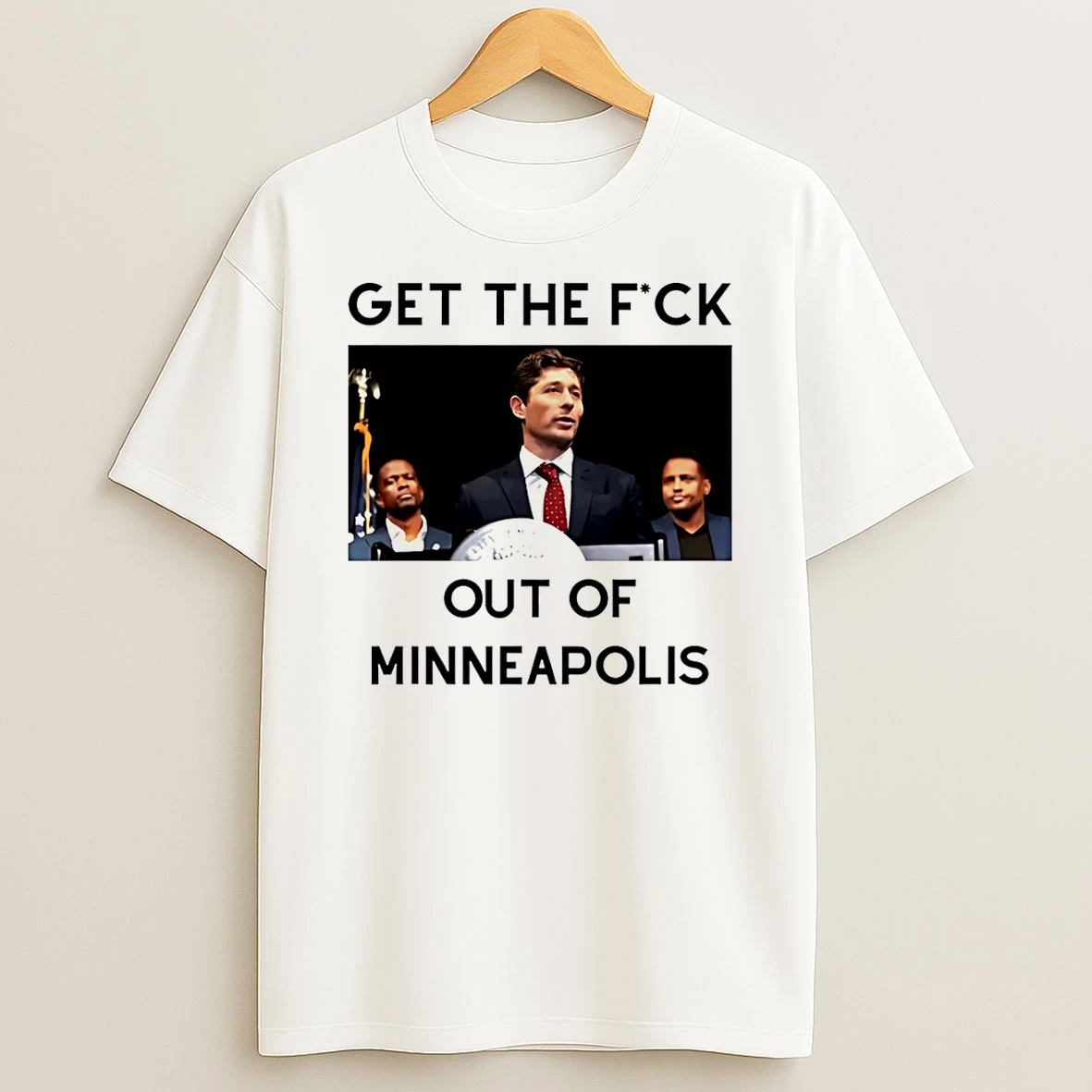 Jacob Frey Get The Fck Out Of Minneapolis Abolish Ice T Shirt