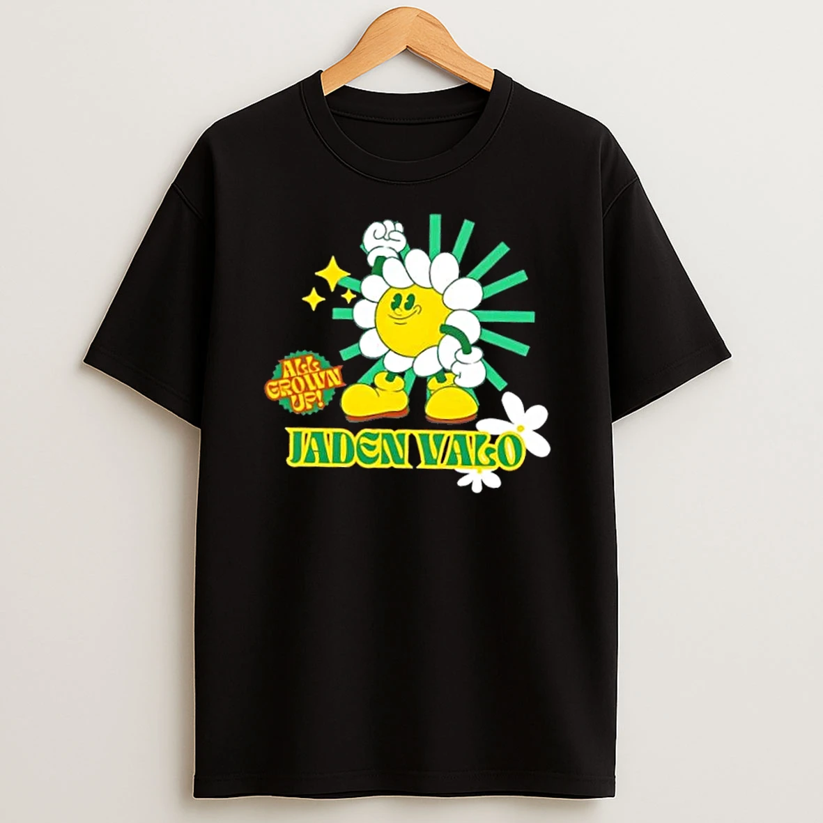 Jaden Valo Flower Power All Grown Up T Shirt