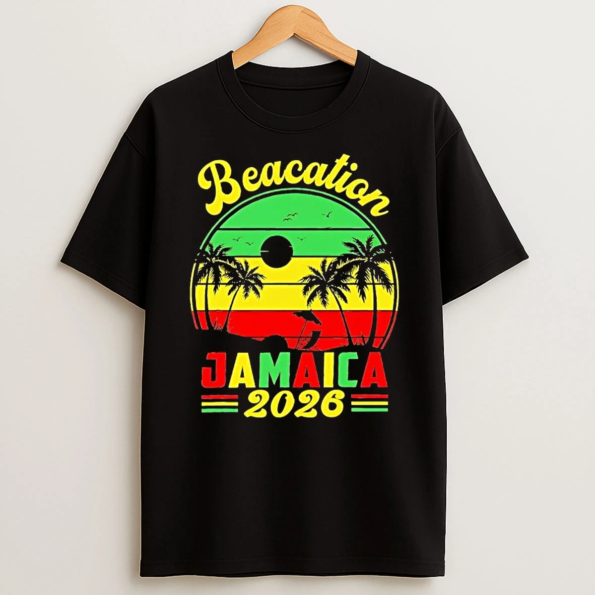 Jamaica Beacation 2026 Vacation Retro T Shirt