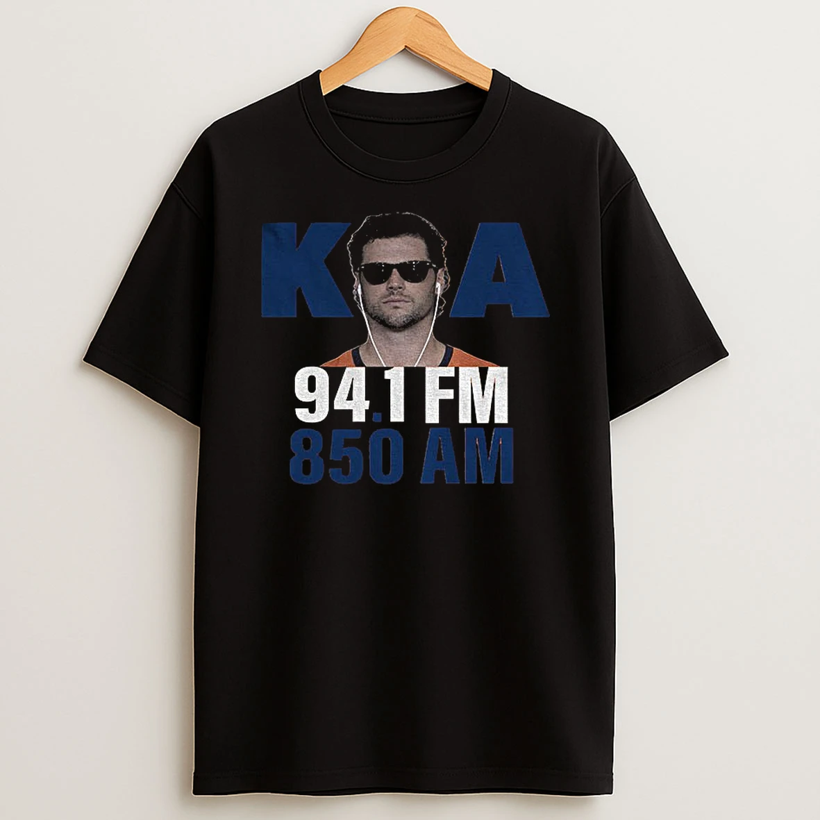 Jarrett Stidham Denver Broncos Football Koa 94 1 Fm 850 Am T Shirt
