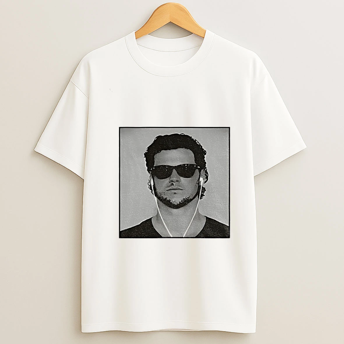 Jarrett Stidham Big Head Glass Denver Broncos Football Vintage T Shirt