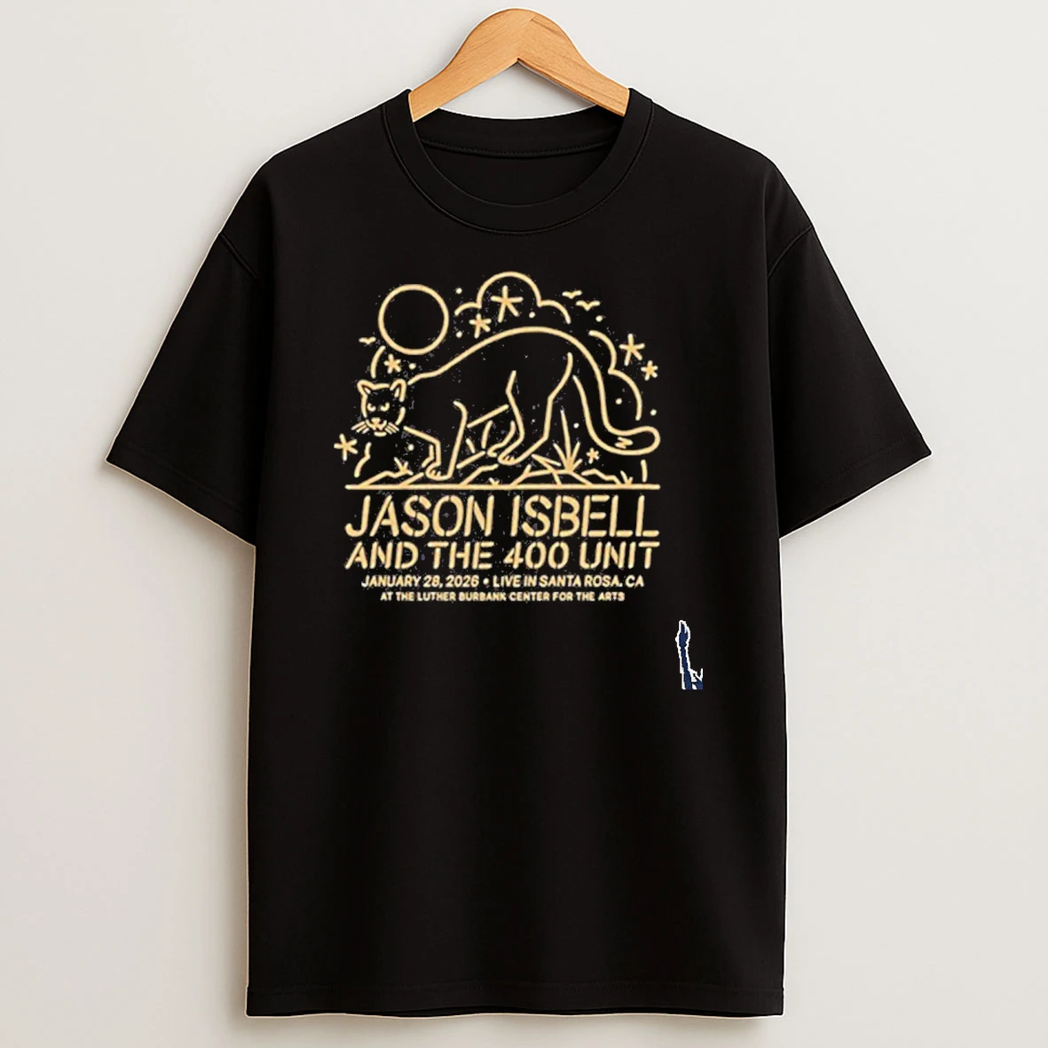 Jason Isbell And The 400 Unit Santa Rosa Ca 2026 Tour T Shirt
