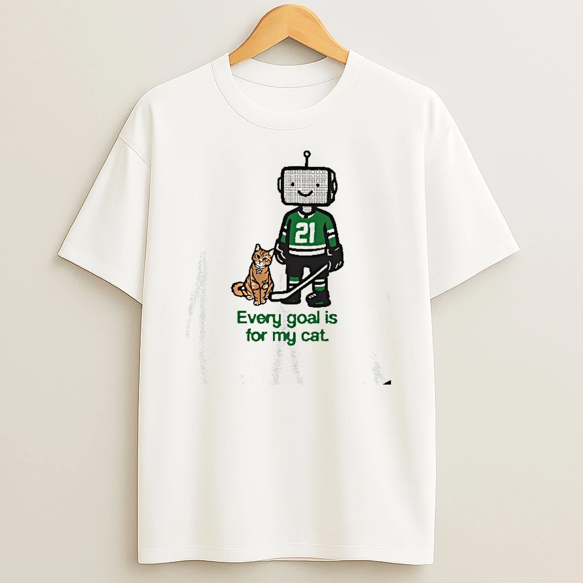 Jason Robertson Dallas Stars Every Goal Is For My Cat T Shirt