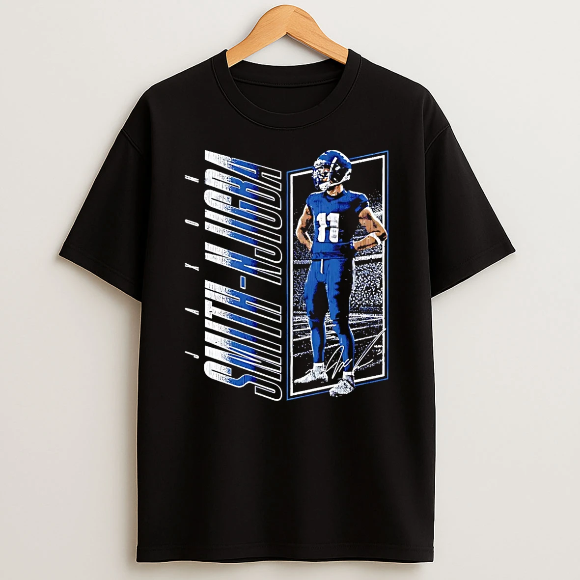 Jaxon Smith Njigba Seattle Seahawks Vertical Name T Shirt