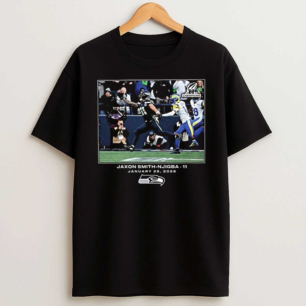 Jaxon Smith Njigba Seattle Seahawks Nfl Flash Features Week 21 T Shirt
