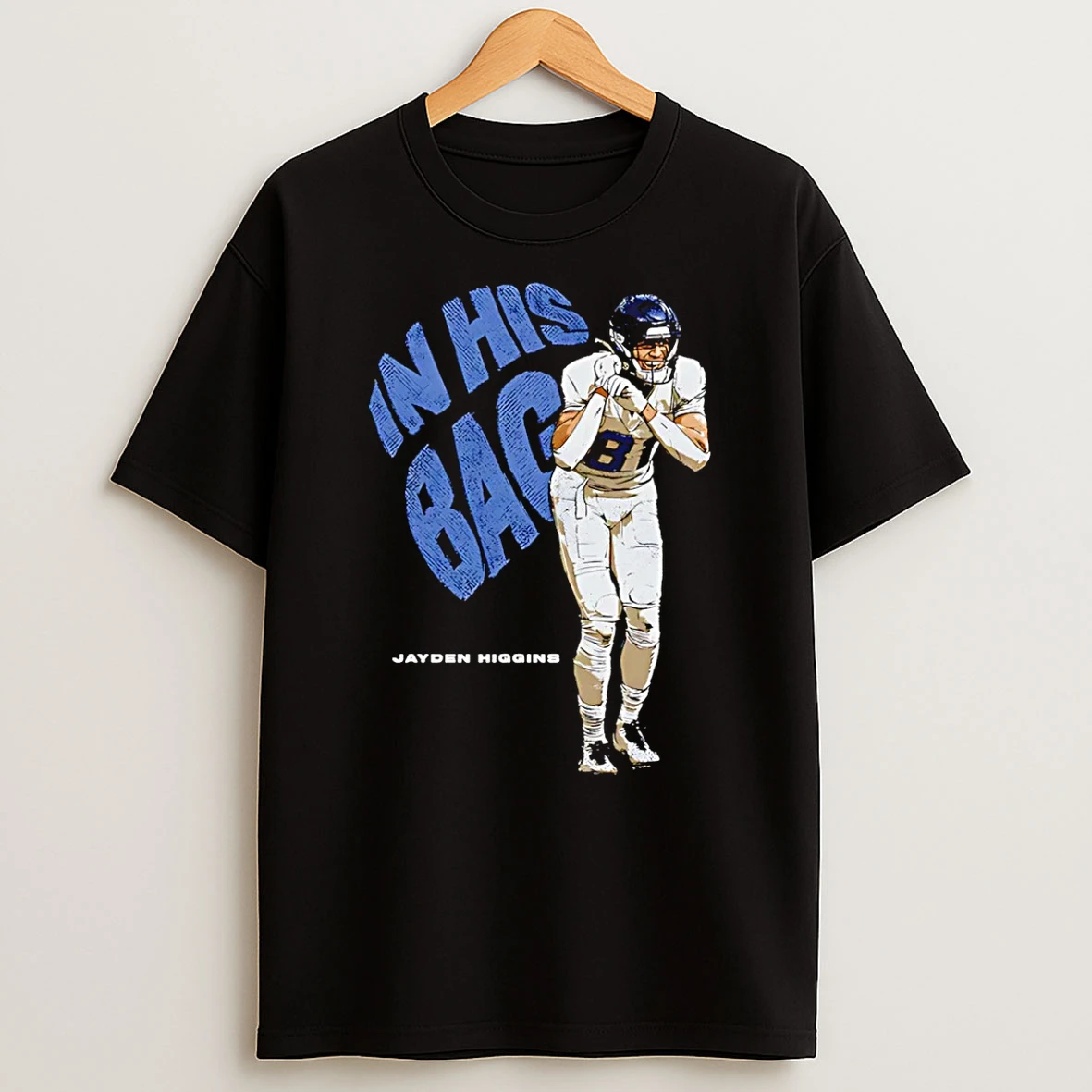 Jayden Higgins Houston Texans In His Bag T Shirt