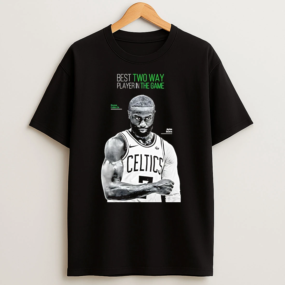 Jaylen Brown Boston Celtics Best Two Way Player In The Game T Shirt