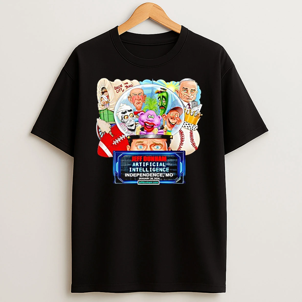 Jeff Dunham Independence Mo 2026 T Shirt