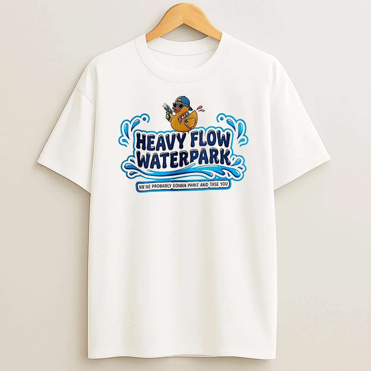 Jenn Inspired Heavy Flow Waterpark T Shirt