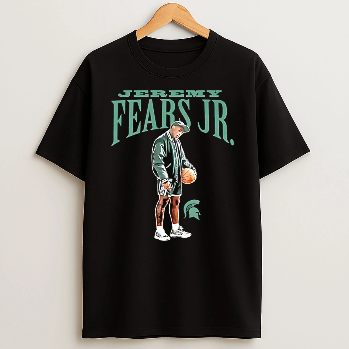 Jeremy Fears Jr Michigan State Spartans Old School T Shirt