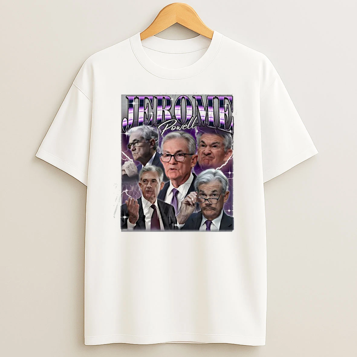 Jerome Powell Vintage T Shirt