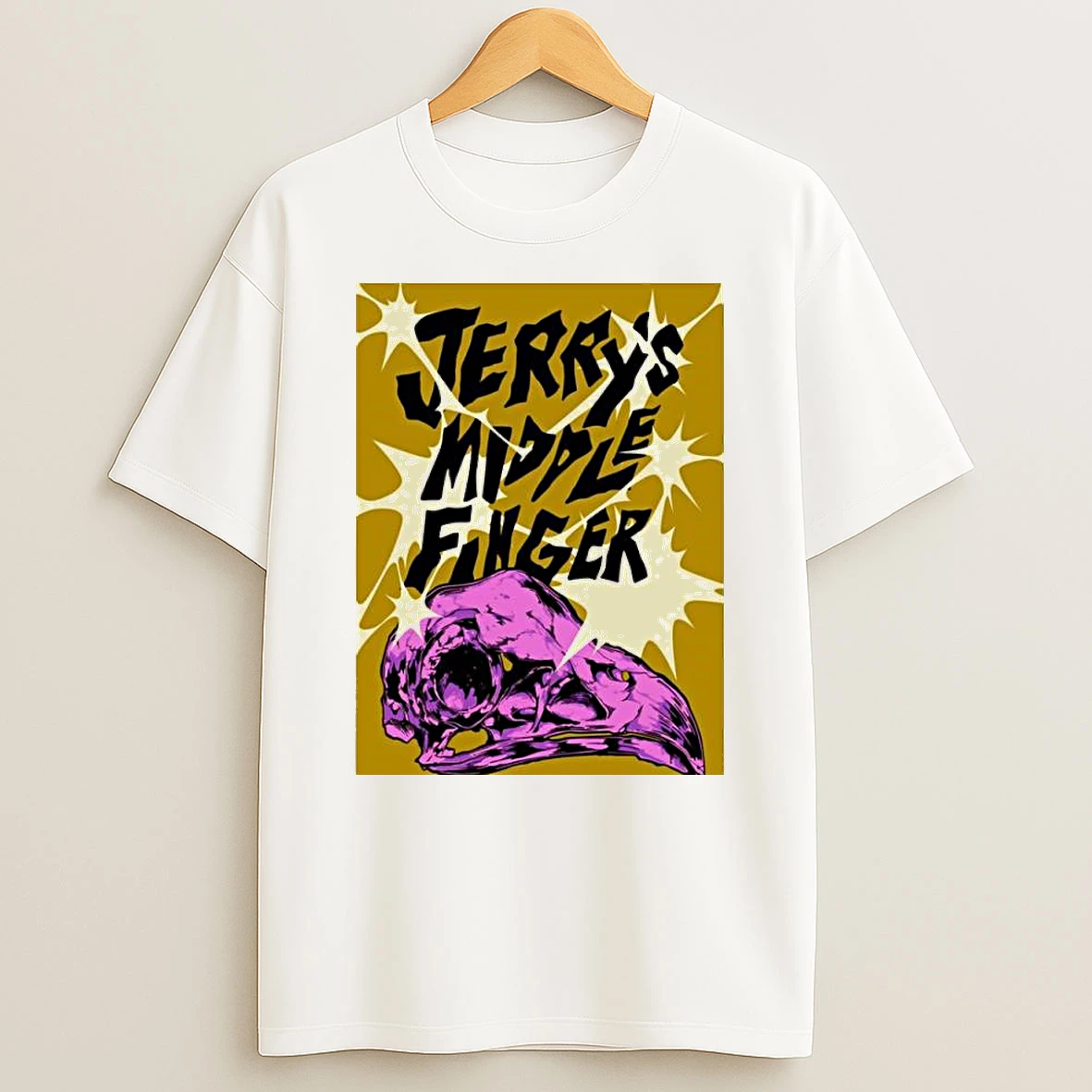 Jerrys Middle Finger Ivanz House Live February 2026 T Shirt