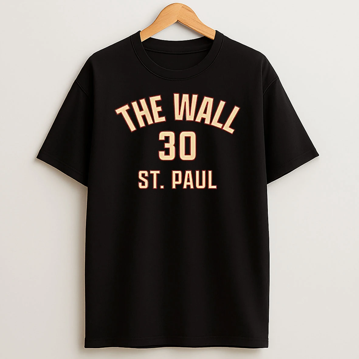 Jesper Wallstedt The Wall Of St Paul Name And Number 30 T Shirt