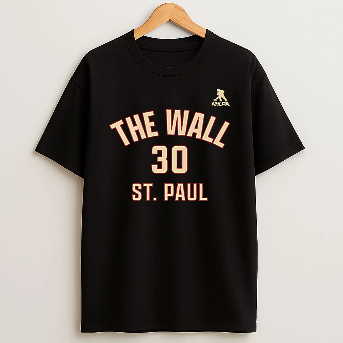 Jesper Wallstedt The Wall Of St Paul Name And Number T Shirt