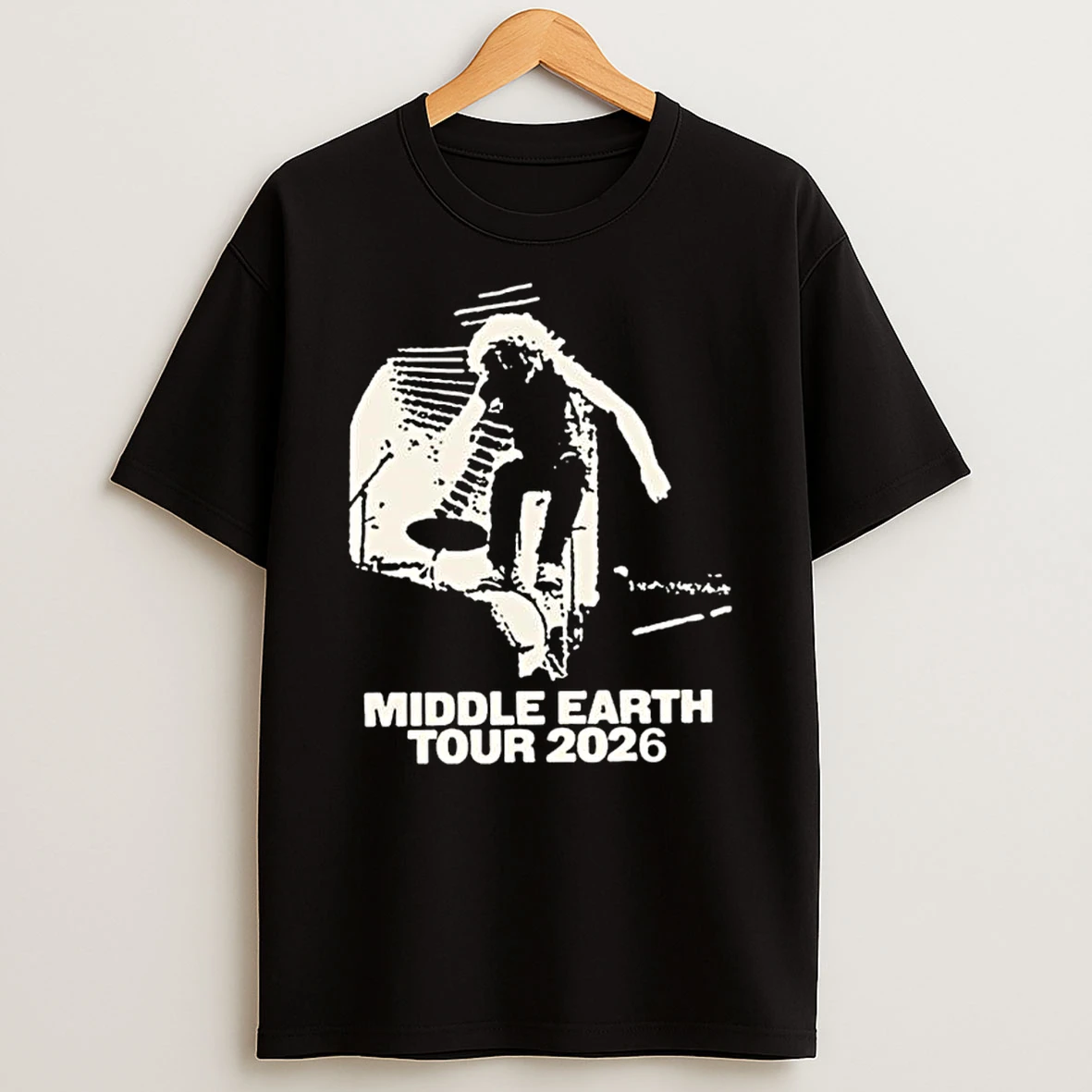 Jesse Welles Middle Earth Tour 2026 T Shirt