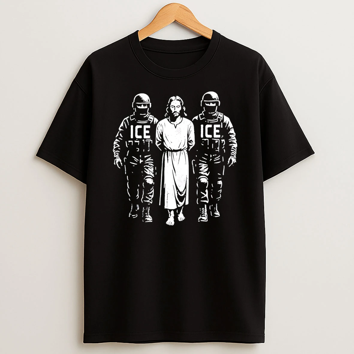 Jesus Arrested By Ice T Shirt