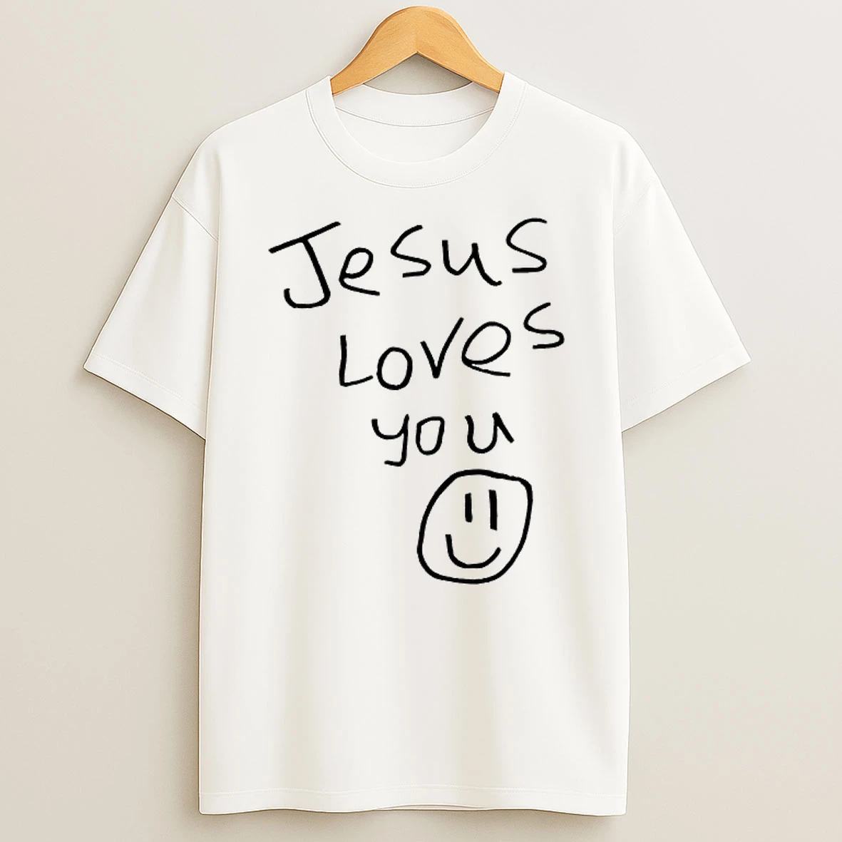Jesus Loves You Graphic T Shirt