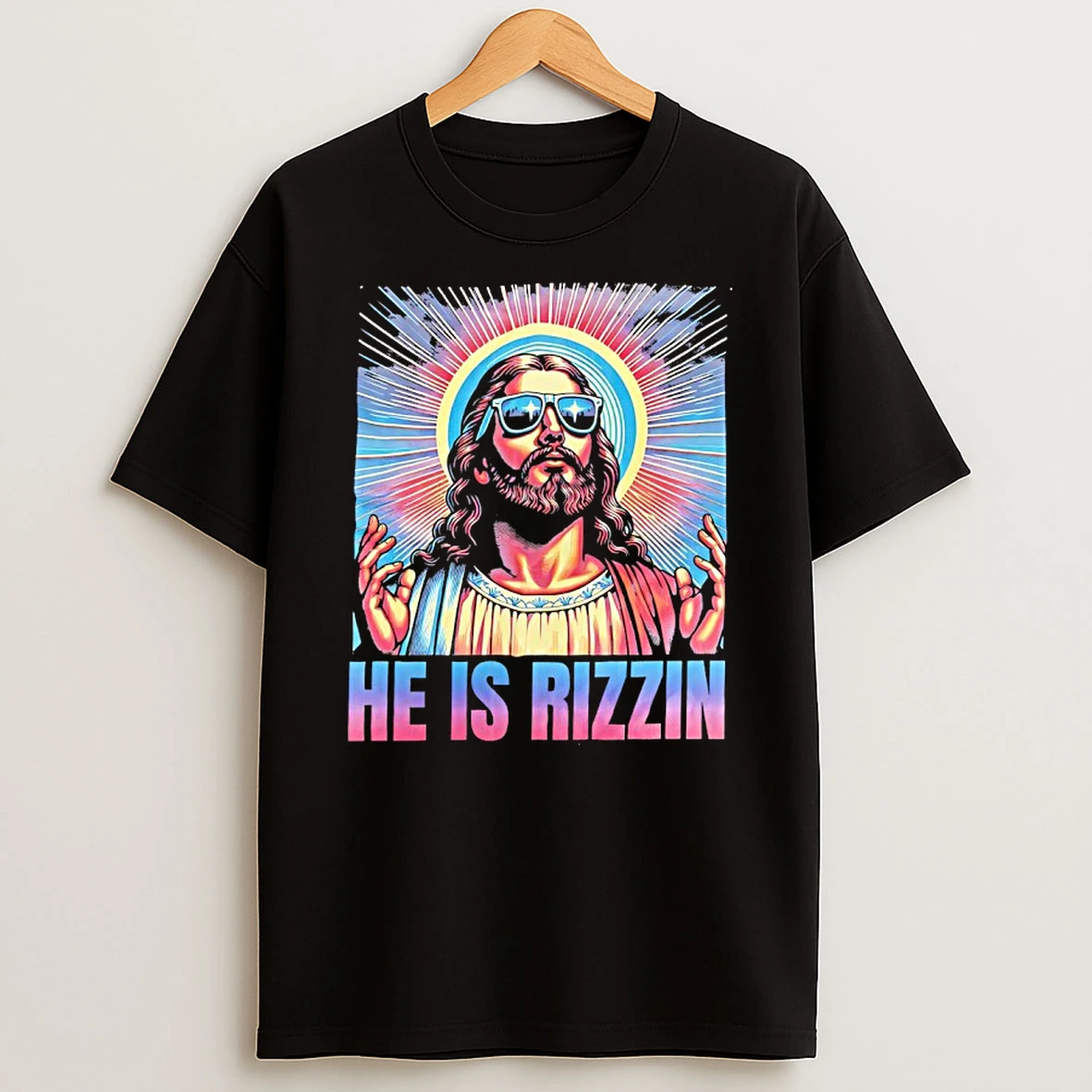 Jesus He Is Rizzin T Shirt