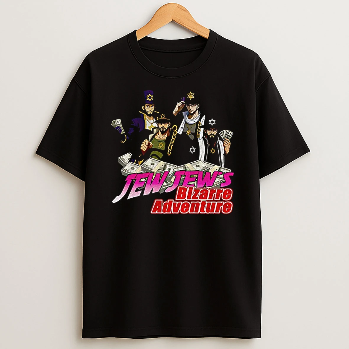 Jew Jews Bizarre Adventure Jewish T Shirt