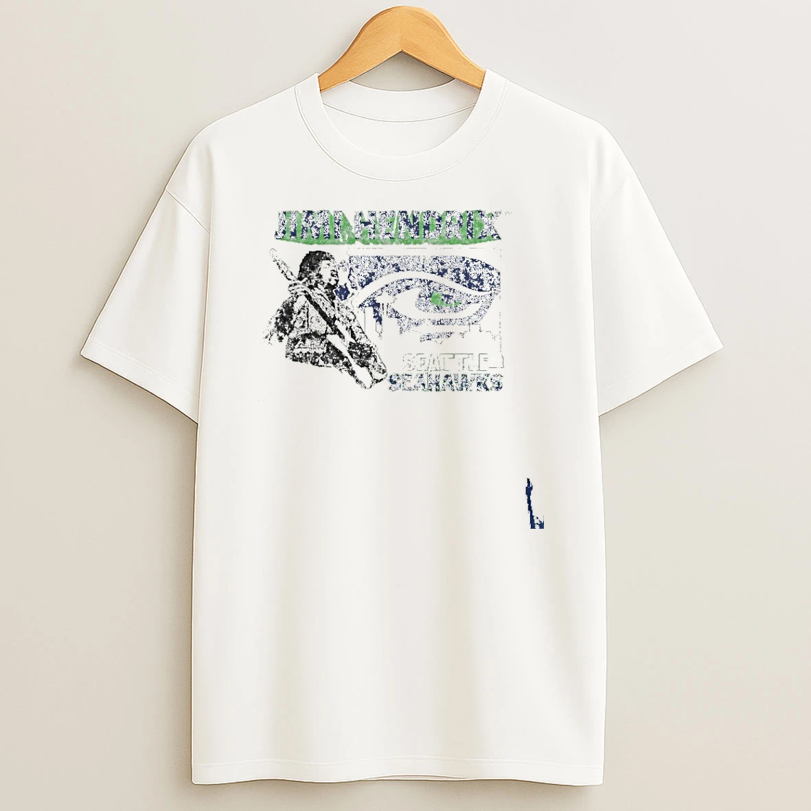 Jimi Hendrix X Seattle Seahawks Nfc Divisional Playoffs T Shirt