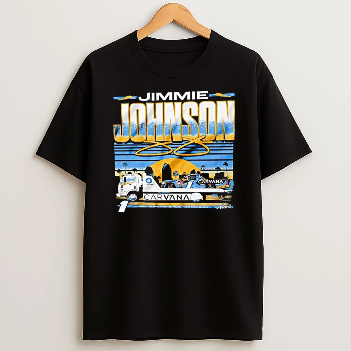 Jimmie Johnson San Dieg Graphic T Shirt
