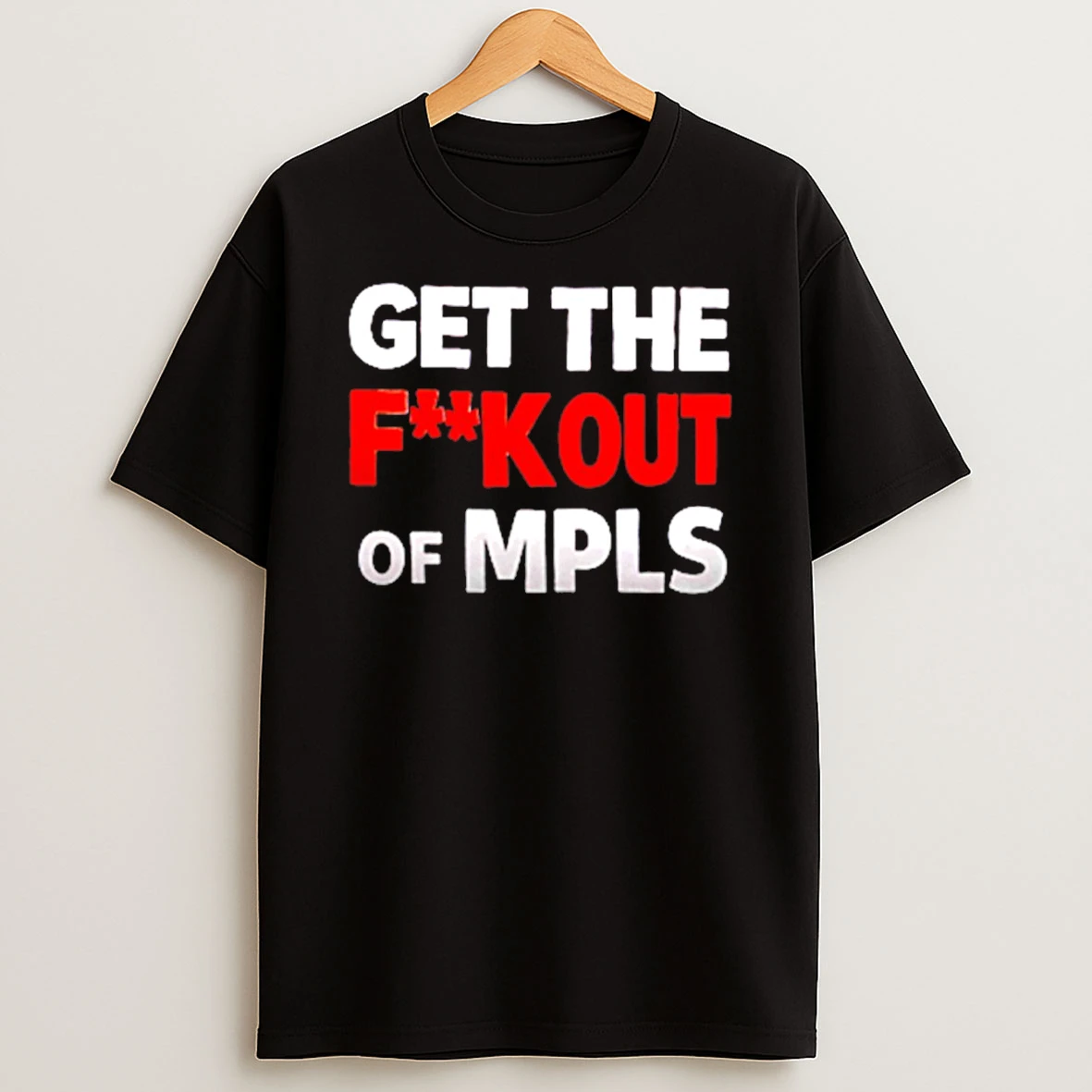 Jimmy Kimmel Get The Fuck Out Of Mpls Anti Ice T Shirt