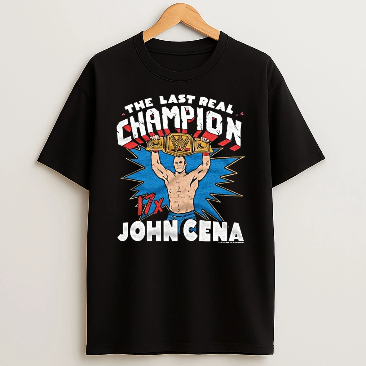 John Cena The Last Real Champion T Shirt