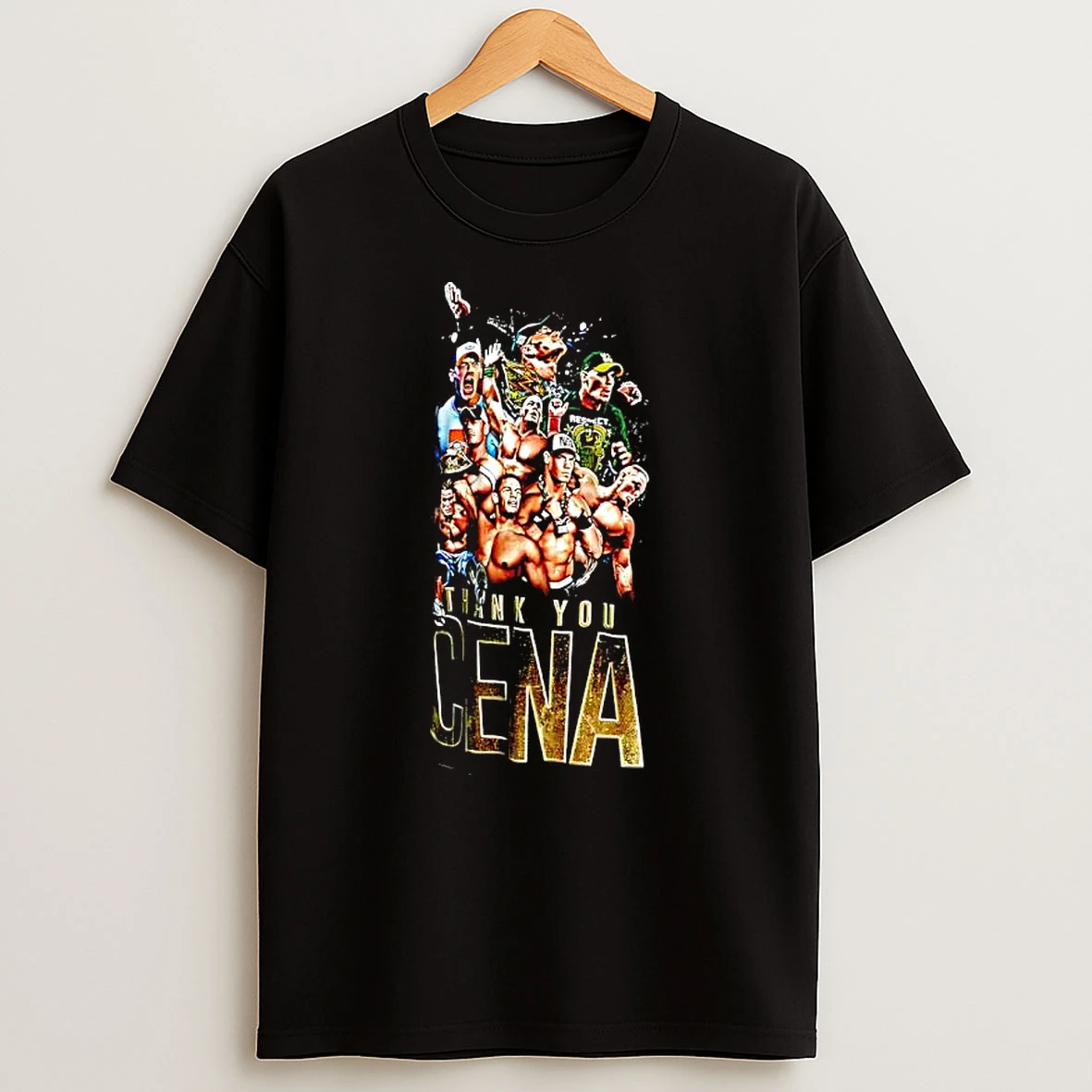 John Cena Wwe Thank You Cena Graphic T Shirt
