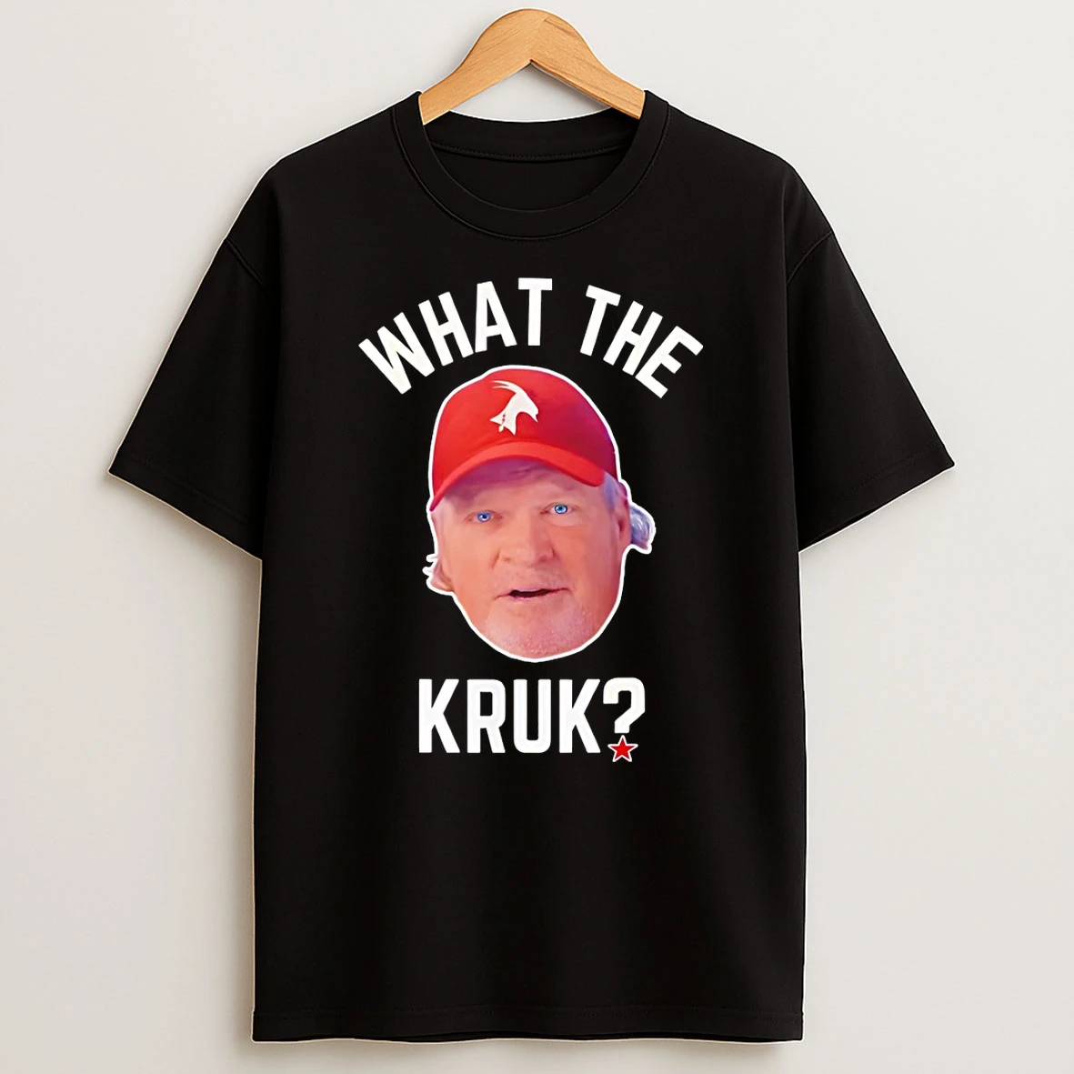 John Kruk Philadelphia Phillies Baseball What The Kruk T Shirt