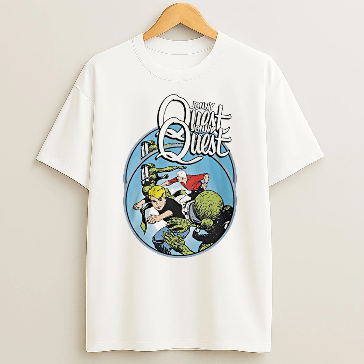 Jonny Quest Lizardmen Graphic T Shirt