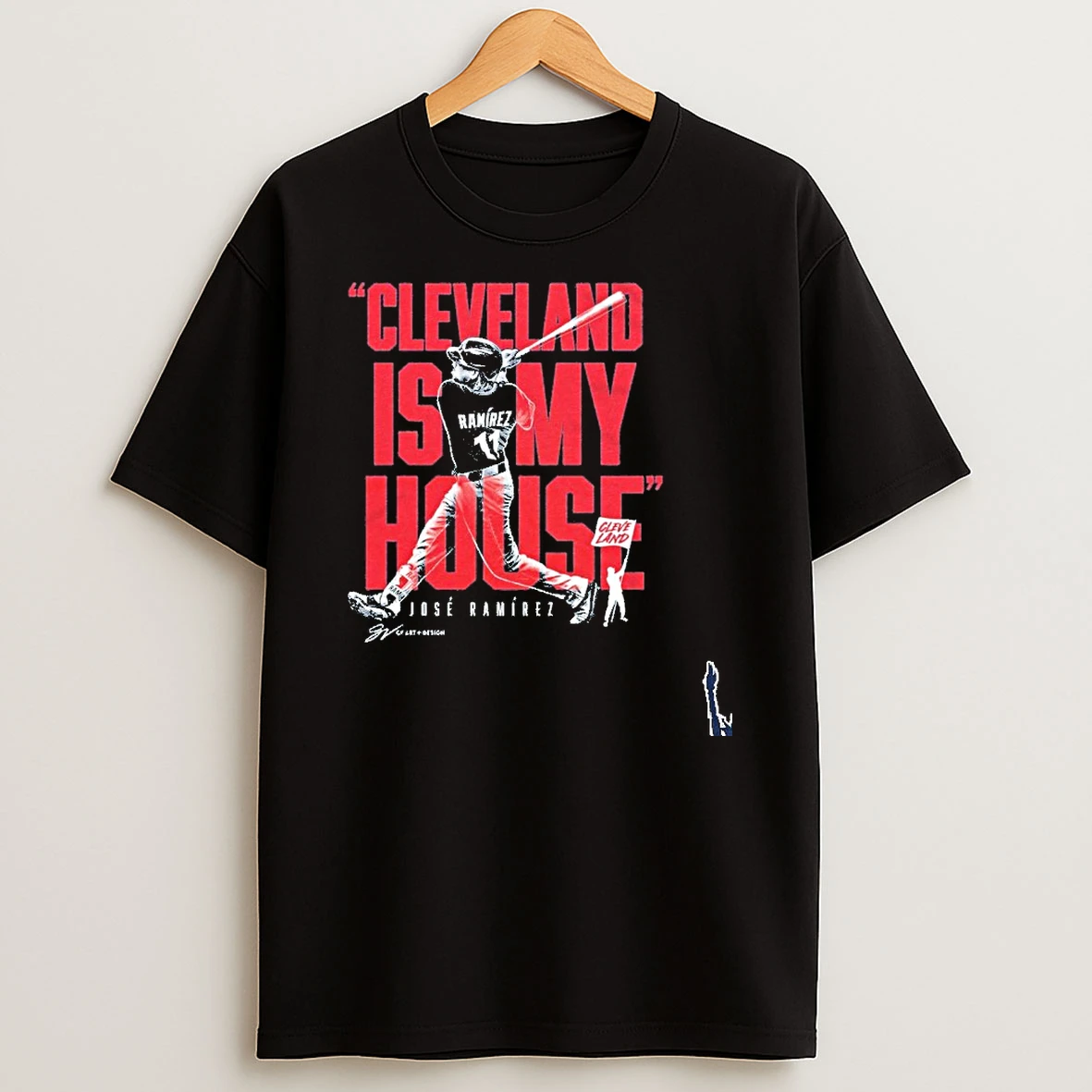 Jose Ramirez Cleveland Is My House T Shirt