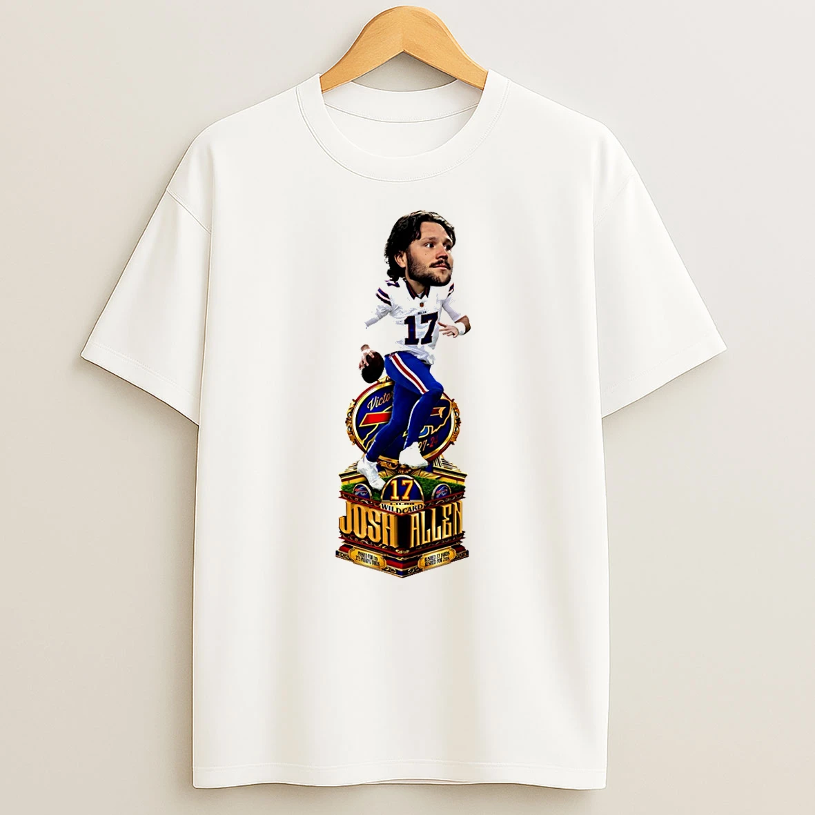 Josh Allen Buffalo Bills Nfl Wild Card Gamebreaker Caricature T Shirt