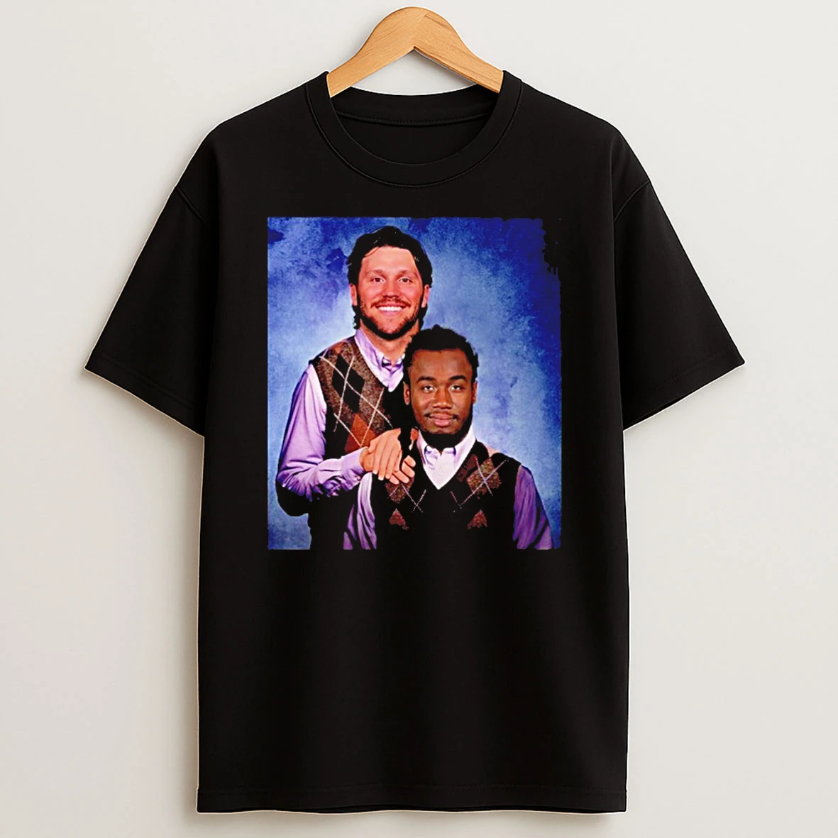 Josh Allen And James Cook Buffalo Bills Step Brothers Vintage T Shirt