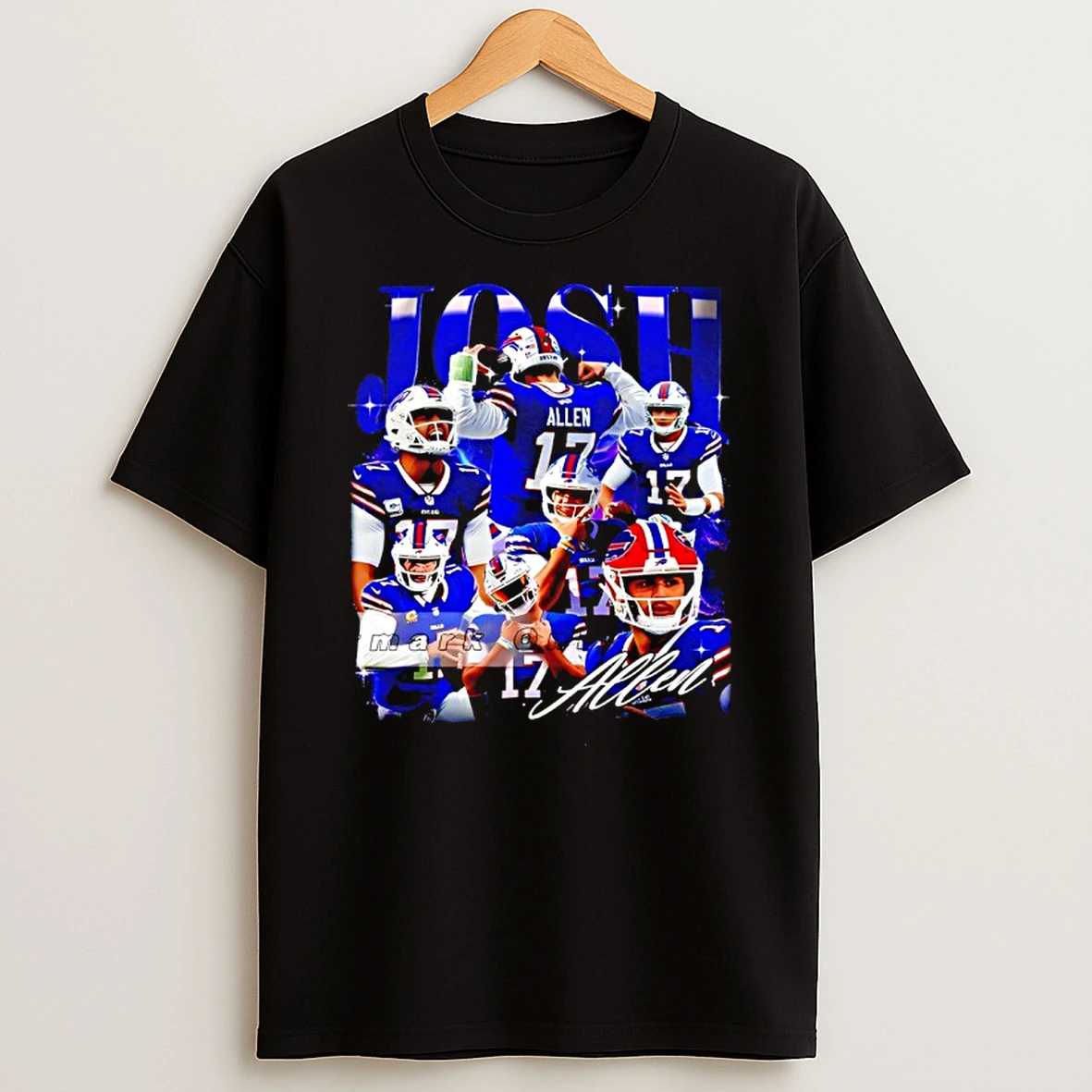 Josh Allen Signature Vintage T Shirt
