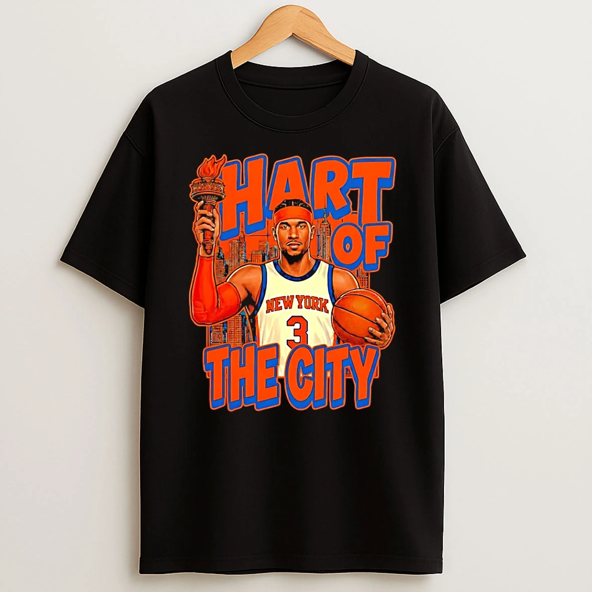 Josh Hart Of The City New York Knicks T Shirt