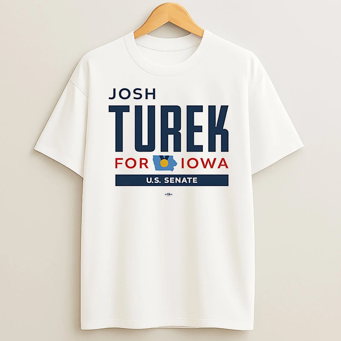 Josh Turek For Iowa Logo T Shirt