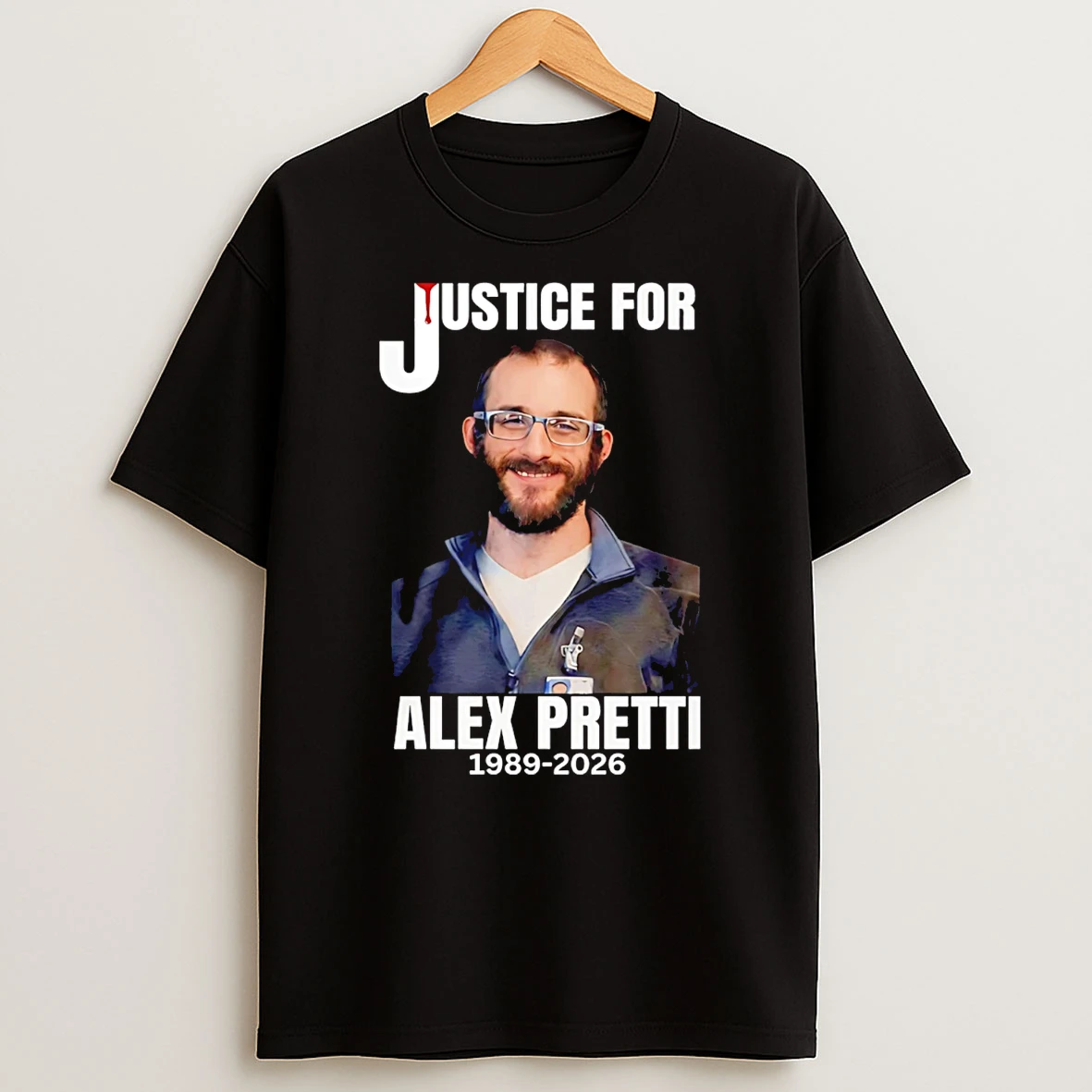 Justice For Alex Pretti 1989 2026 T Shirt