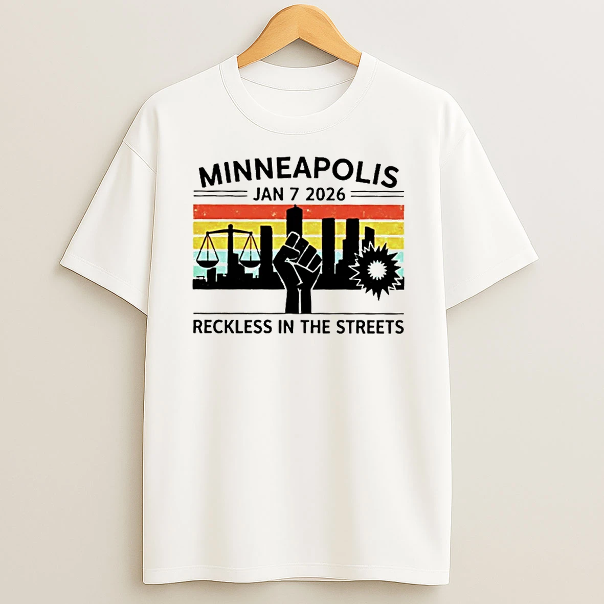 Justice For Renee Nicole Good Minneapolis Jan 7 2026 Memorial Vintage T Shirt