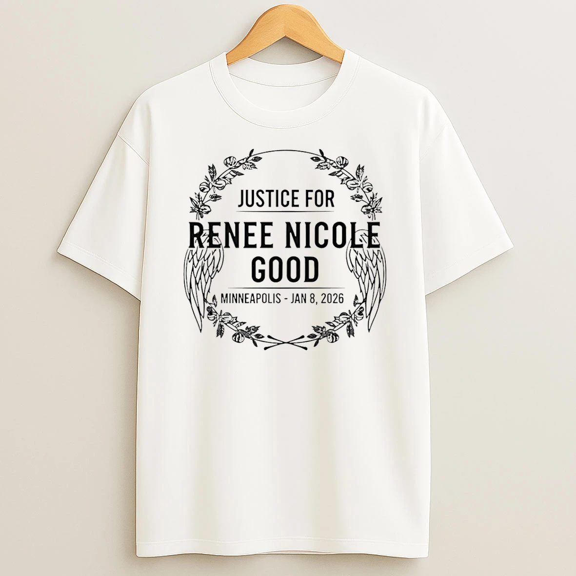 Justice For Renee Nicole Good Minneapolis Jan 8 2026 Memorial T Shirt