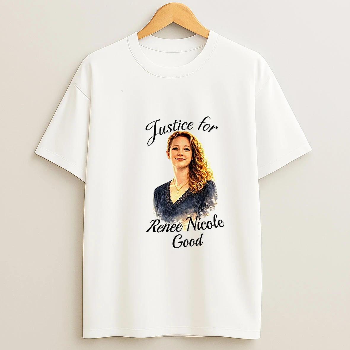 Justice For Renee Nicole Good Stop Ice Terror T Shirt