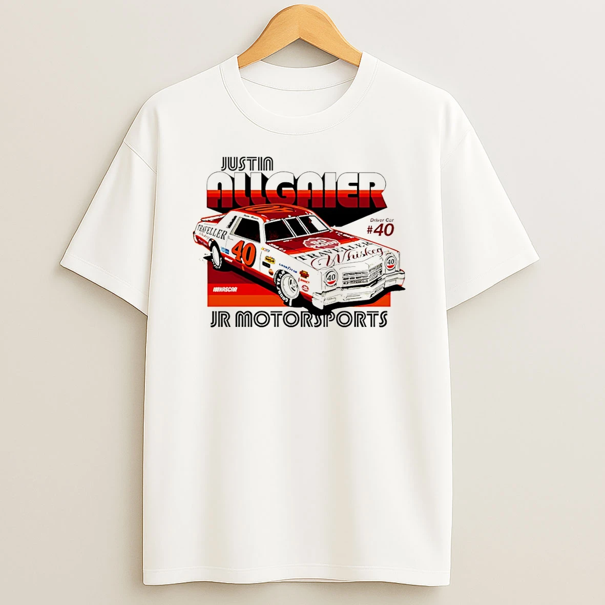 Justin Allgaier Jr Motorsports Traveller Whiskey T Shirt