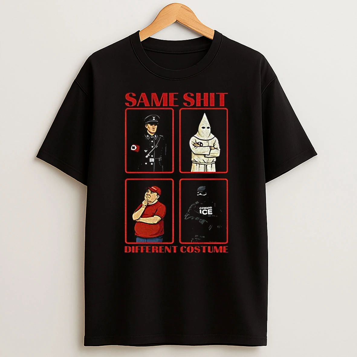 Kkk Maga Same Shit Different Costume Graphic T Shirt