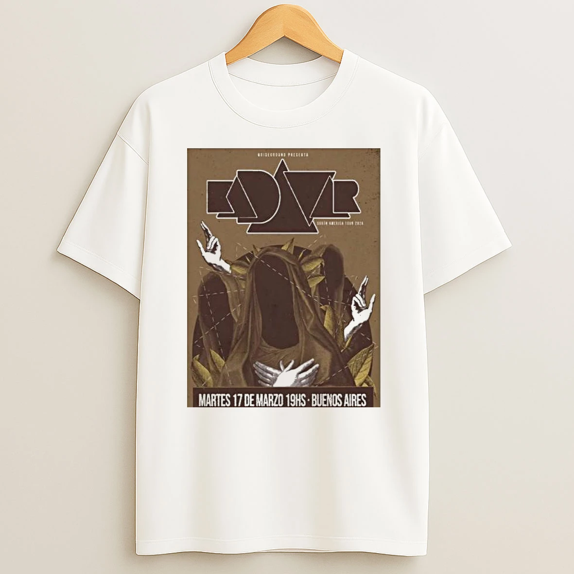 Kadavar Buenos Aires Argentina 3 17 2026 T Shirt