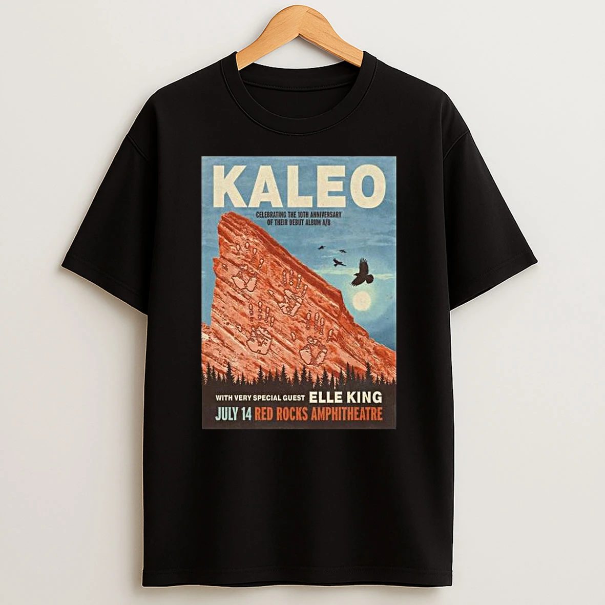 Kaleo And Elle King July 14 2026 In Morrison Co Tour T Shirt