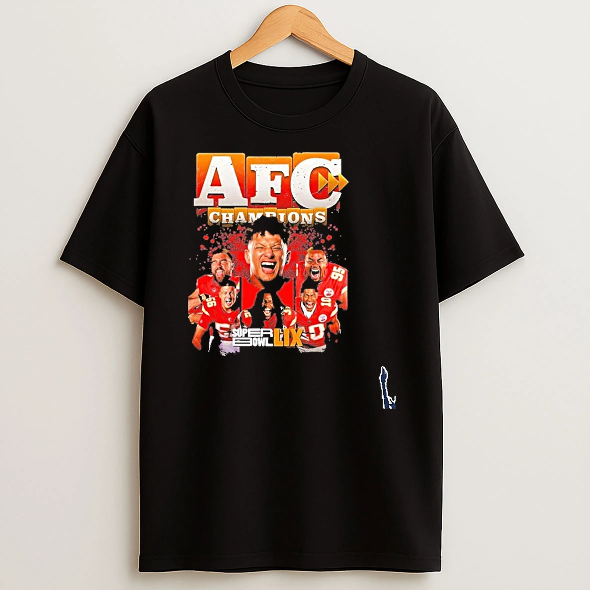 Kansas City Chiefs Afc Champs Super Bowl Lix T Shirt