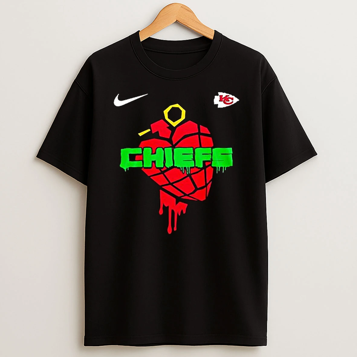 Kansas City Chiefs Nfl Green Day Football 2026 T Shirt