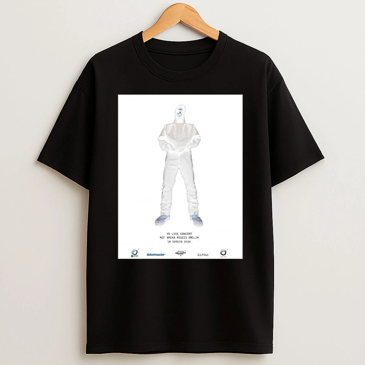 Kanye West Ye Live In Concert In Reggio Emilia At Rcf Arena On 18 July 2026 T Shirt