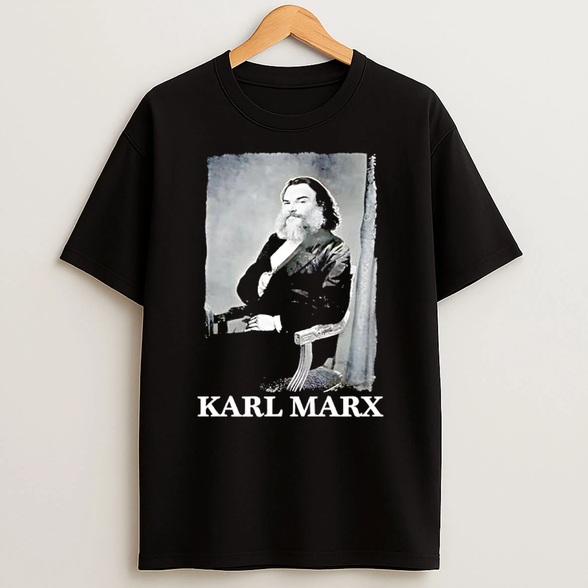 Karl Marx Jack Black T Shirt