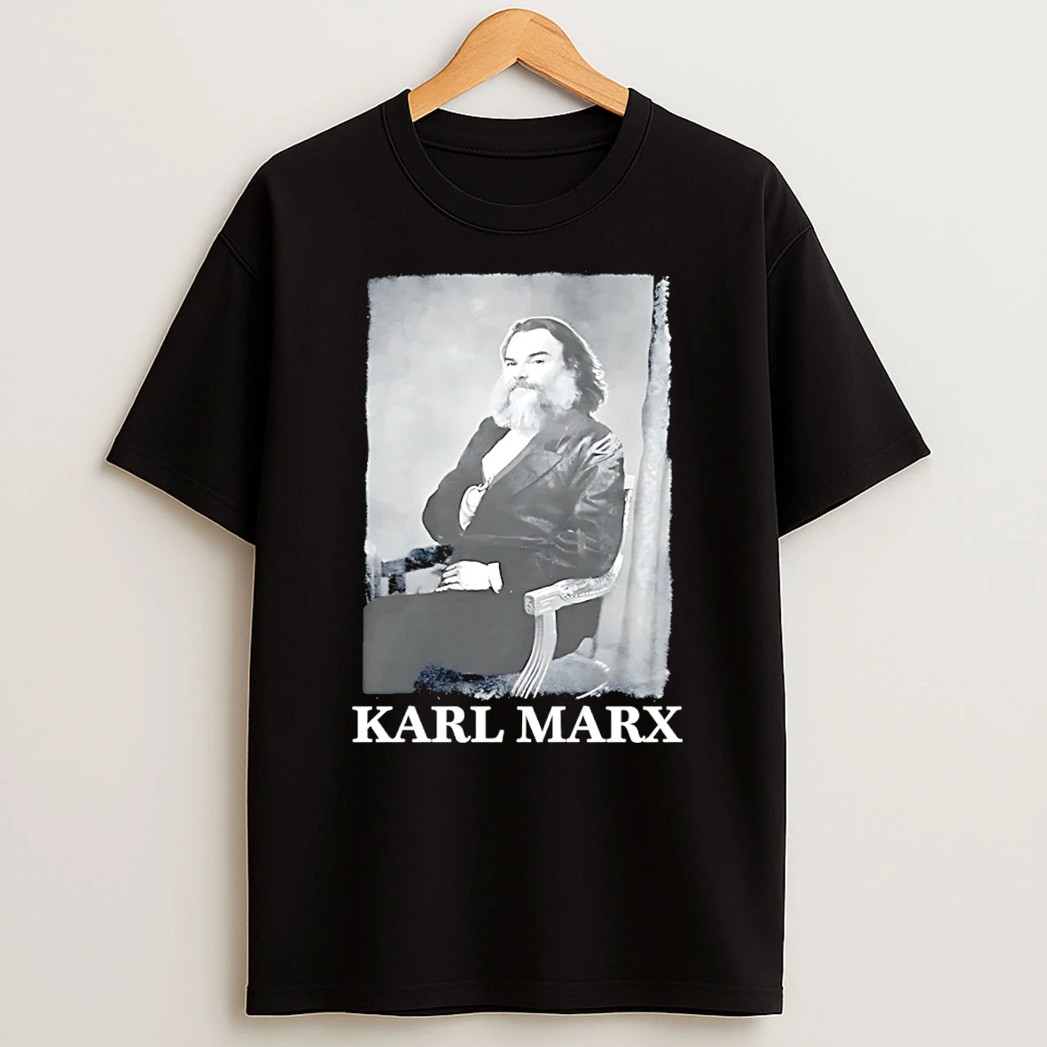 Karl Marx Jack Black Vintage T Shirt